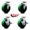 Service Caster Tool Box Caster Wheel Set 5'' Green Poly on Cast Iron Swivel Casters, 4PK TOOL-SCC-20S520-PUB-GB-2-TLB-2 - alternate 6